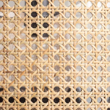 Image of Edit Doppio Rattan Ceiling Pendant Light