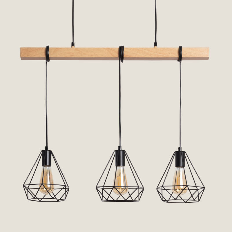 Image of Edit Sardo 3 Light Bar Ceiling Pendant