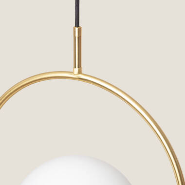 Image of Edit Moonlight Circle Ceiling Pendant