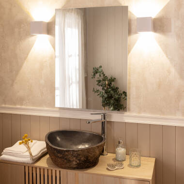 Image of Edit Eros Cool White LED Outdoor IP44 Up & Down Wall Light