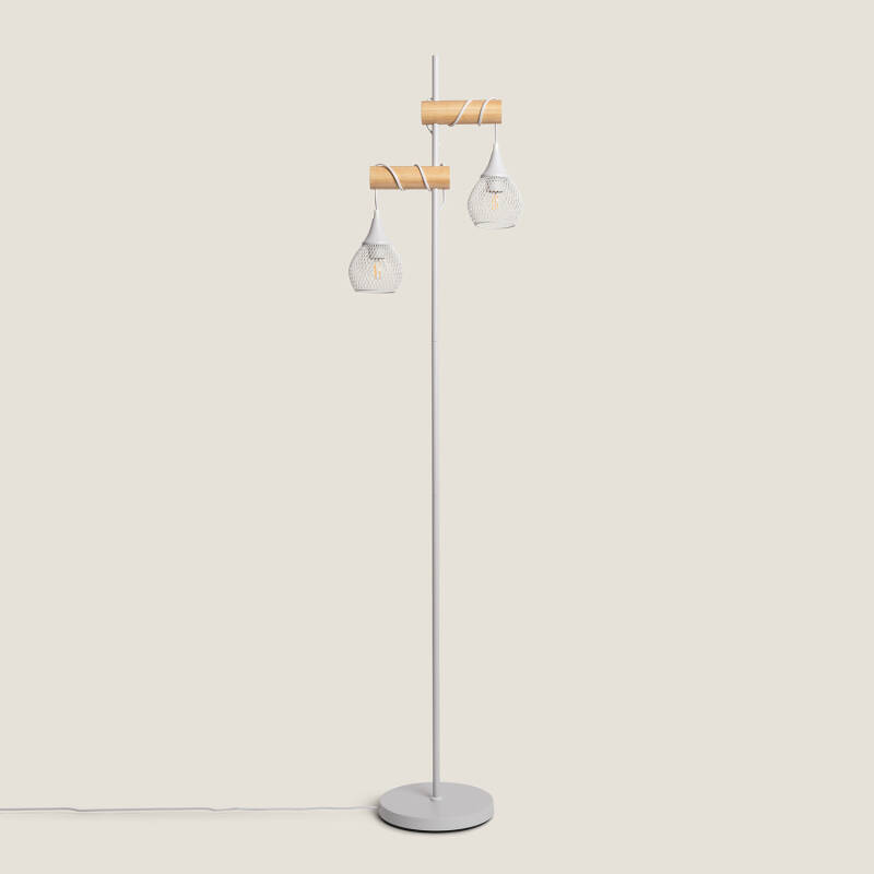 Image of Edit Monah 2 Light Floor Lamp
