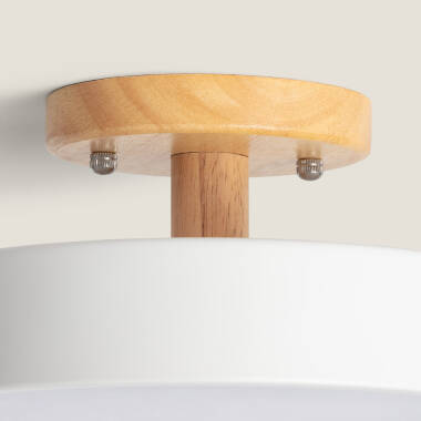 Image of Edit Whisty White Selectable LED Semi-Flush Ceiling Light