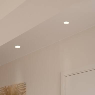 Image of Envirolight Trimless Recessed Plaster-In Trimless Fire Rated Adjustable Downlight