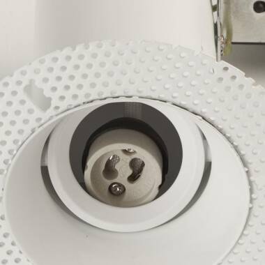 Image of Envirolight Trimless Recessed Plaster-In Trimless Fire Rated Adjustable Downlight