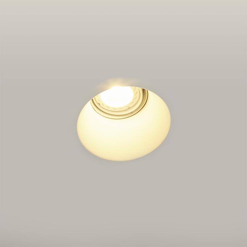 Image of Envirolight Trimless Deep Recessed Plaster-In Trimless Adjustable Downlight
