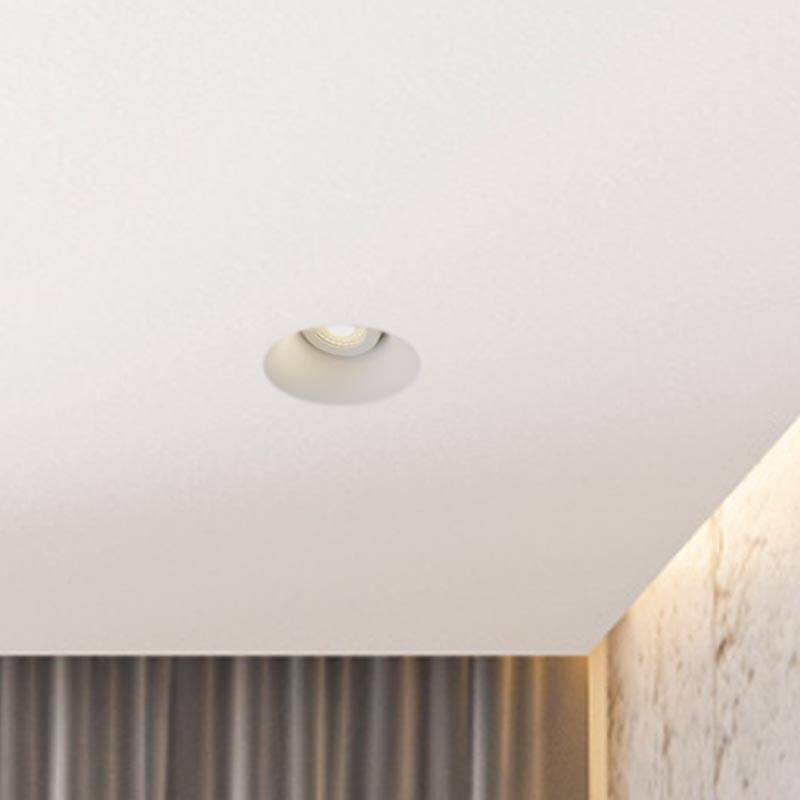 Image of Envirolight Trimless Deep Recessed Plaster-In Trimless Adjustable Downlight