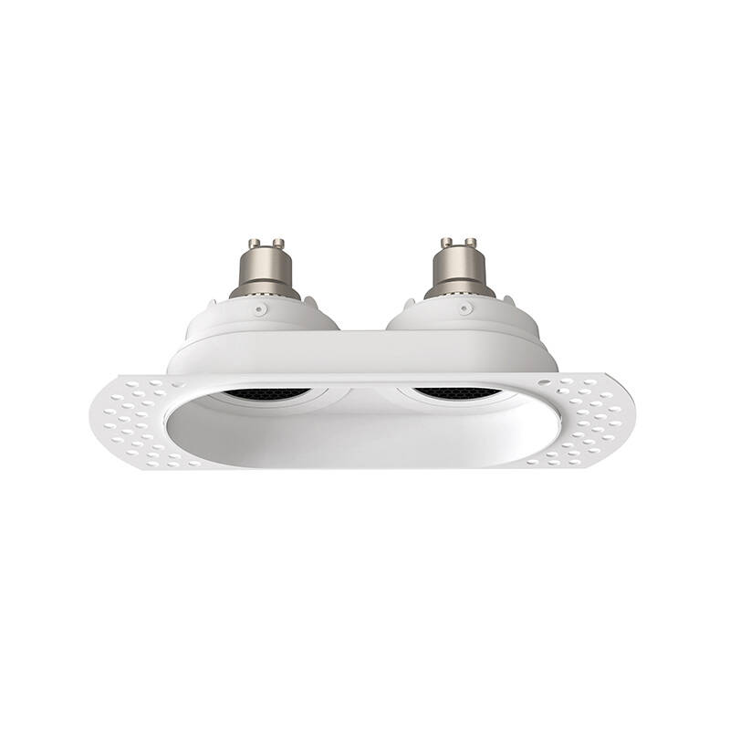 Image of Astro Trimless Slimline Twin Recessed Plaster-In Trimless Adjustable Downlight