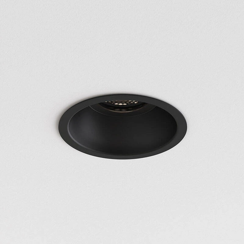 Image of Astro Minima Slimline Round Recessed IP65 Fire Rated Fixed Downlight