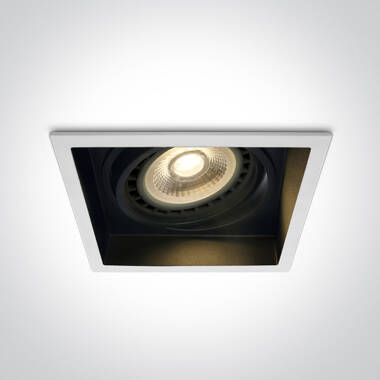 Cosmic Square Recessed Adjustable GU10 Downlight