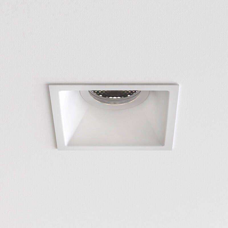 Image of Astro Minima Slimline Square Recessed IP65 Fire Rated Fixed Downlight
