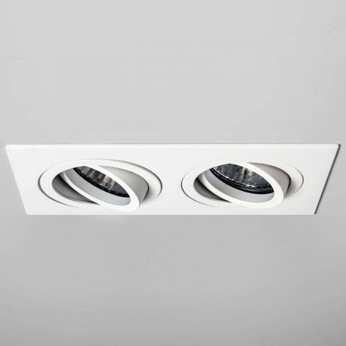 Image of Astro Taro Twin Recessed Fire Rated Adjustable Downlight