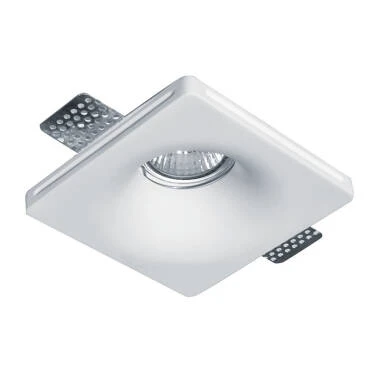 Edit Bradley Square Recessed Plaster-In Trimless Fixed Downlight