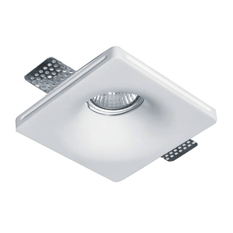 Image of Edit Bradley Square Recessed Plaster-In Trimless Fixed Downlight