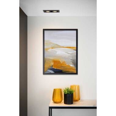 Image of Lucide Chimney Square Twin Recessed Adjustable Downlight