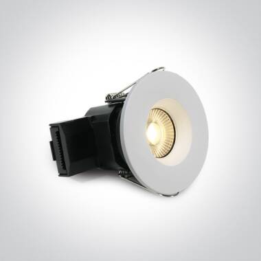 Image of Perform Recessed 7W CCT Dimmable LED IP65 Fire Rated Fixed Downlight