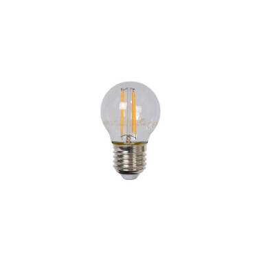 Image of Lucide 4W Warm White Dimmable LED Decorative Filament Golfball Bulb