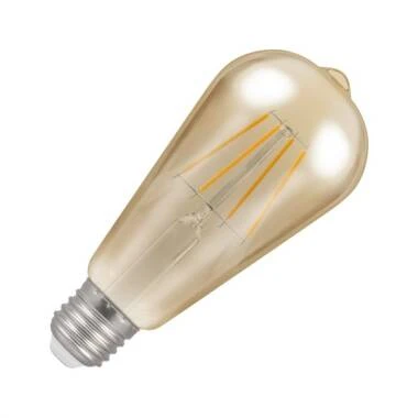 Crompton 5W Very Very Warm White Dimmable LED Decorative Filament Squirrel Cage Bulb