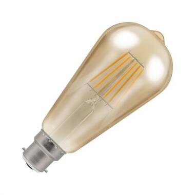 Crompton 7.5W Very Very Warm White Dimmable LED Decorative Filament Squirrel Cage Bulb