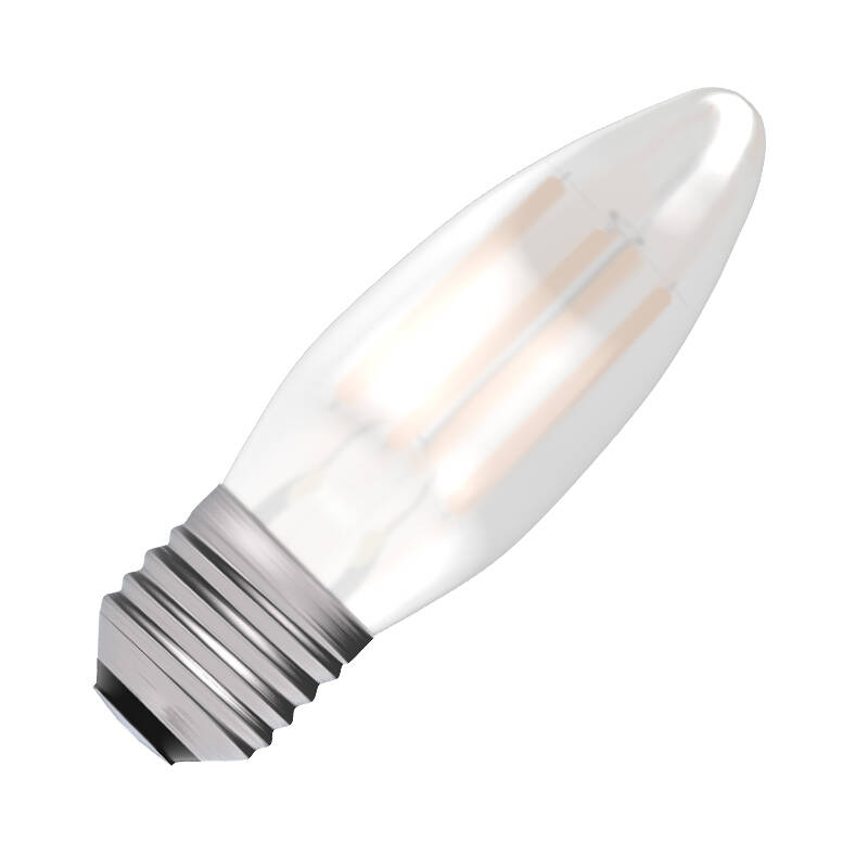 Image of Bell 3.3W Warm White Dimmable LED Decorative Filament Candle Bulb