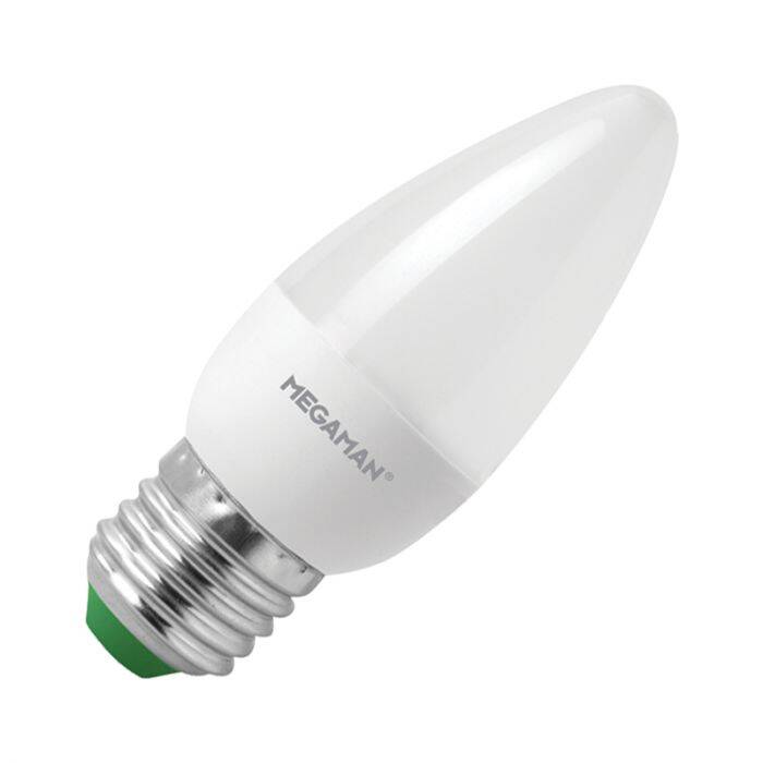 Image of Megaman 3.5W Non-Dimmable LED Candle Bulb - Screw Cap