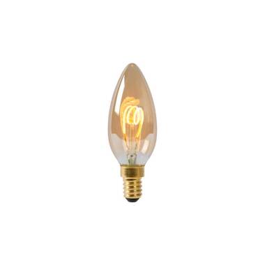Lucide 3W Very Very Warm White Dimmable LED Decorative Filament Candle Bulb