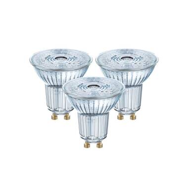 Ledvance Base 4.3W Cool White 350lm LED GU10 Bulb - Flood Beam