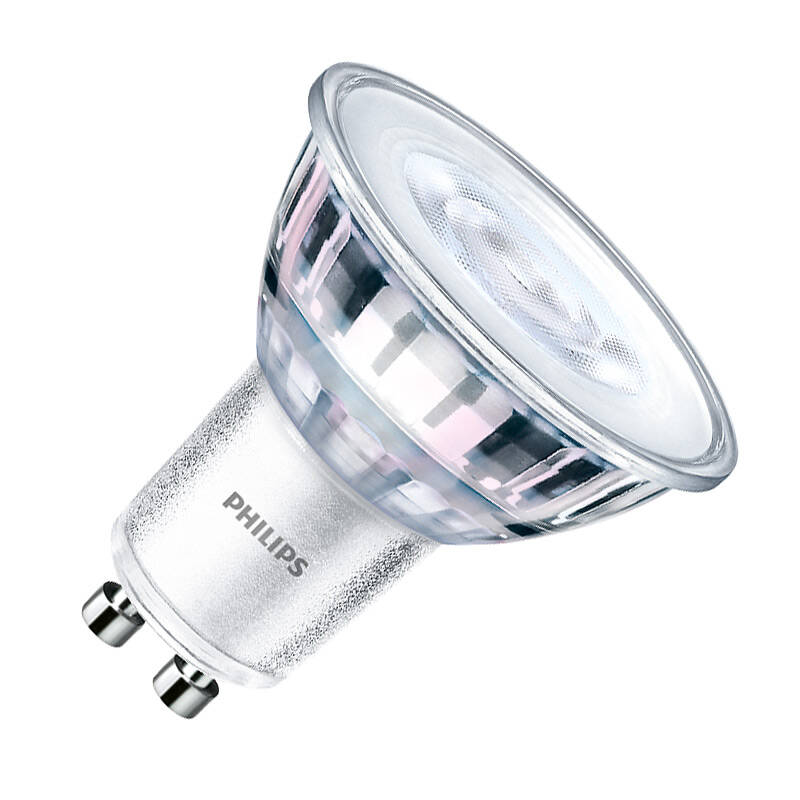 Image of Philips CorePro 3.5W 4000K 275lm LED GU10 Bulb - Flood Beam