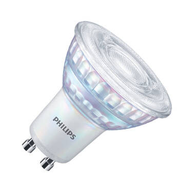 Philips CorePro 3W 4000K 240lm Dimmable LED GU10 Bulb - Flood Beam