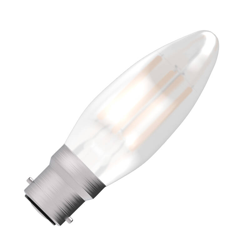 Image of Bell 4W Warm White Dimmable LED Decorative Filament Candle Bulb