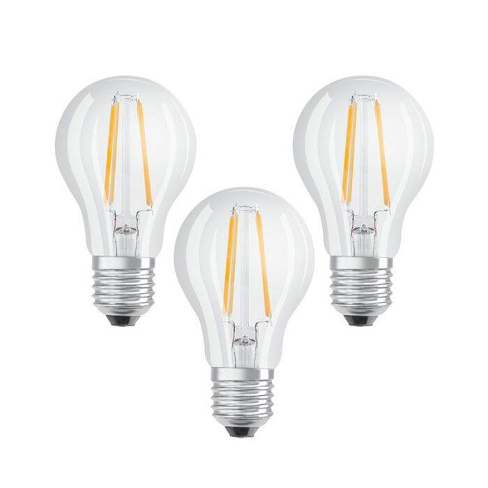 Image of Ledvance 7W Warm White Non-Dimmable LED Decorative Filament GLS Bulb - Screw Cap