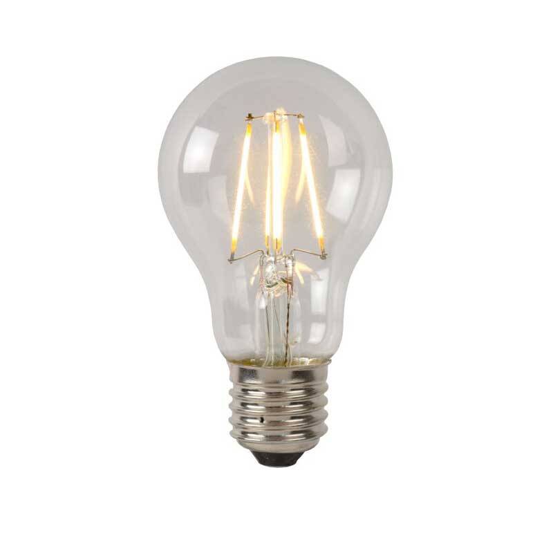 Image of Lucide 7W Warm White Dimmable LED Decorative Filament GLS Bulb