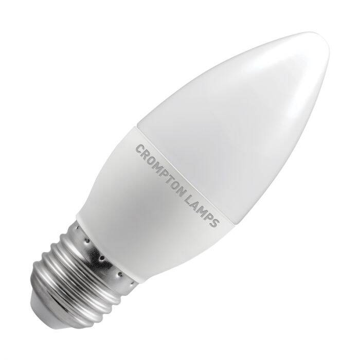 Image of Crompton 5.5W Cool Daylight Non-Dimmable LED Candle Bulb