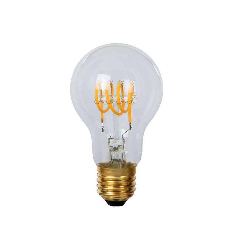 Image of Lucide Spiral 5W Warm White Dimmable LED Decorative Filament GLS Bulb