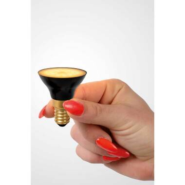 Image of Lucide 5W Warm White Dimmable LED Golf Ball Black