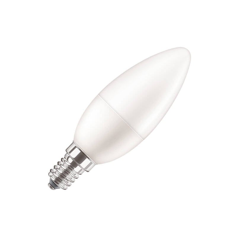 Image of Philips 7W Non-Dimmable LED Candle Bulb - Small Screw Cap