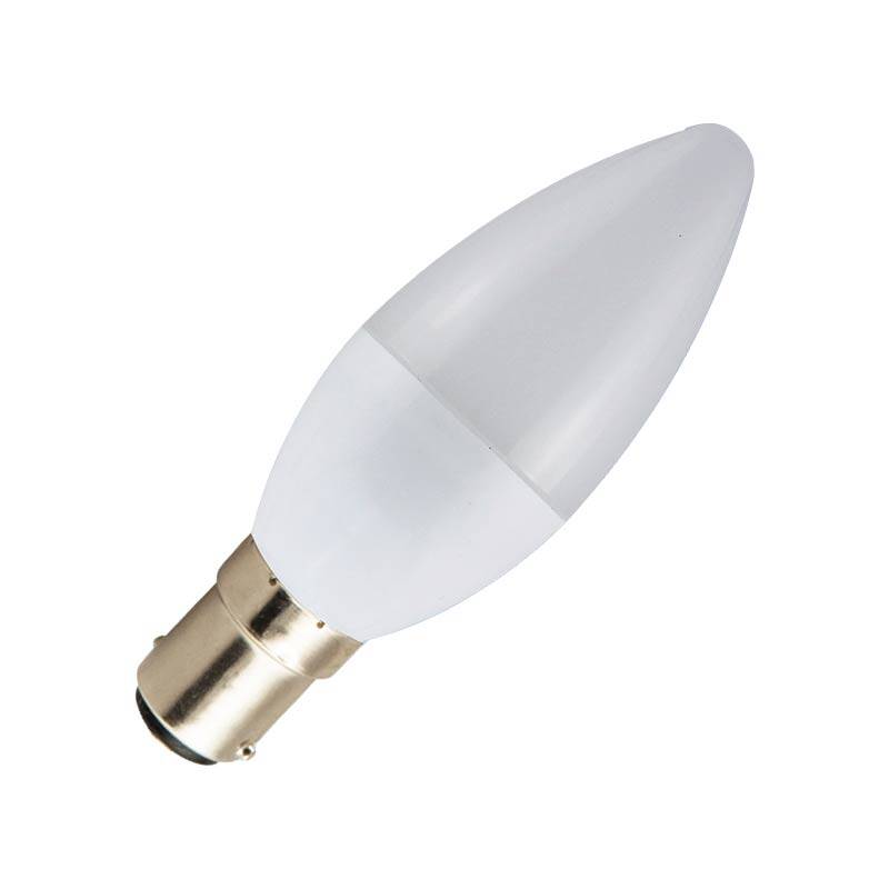 Image of Envirolight 5W Non-Dimmable LED Candle Bulb - Small Bayonet Cap