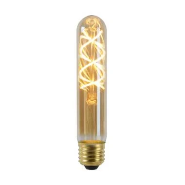 Lucide 5W Very Very Warm White Dimmable LED Decorative Filament 300mm Amber Tubular Bulb