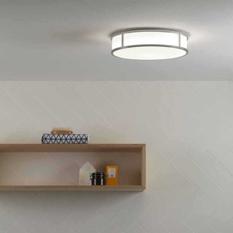Image of Astro Mashiko Round Flush Ceiling Light