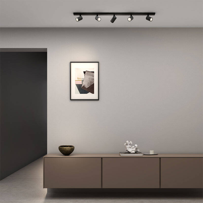 Image of Astro Ascoli 5 Light Ceiling Spotlight Bar