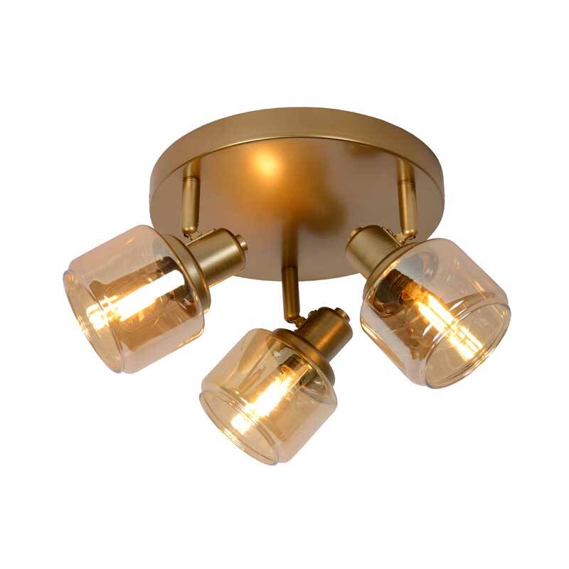 Image of Lucide Bjorn 3 Light Ceiling Spotlight Plate