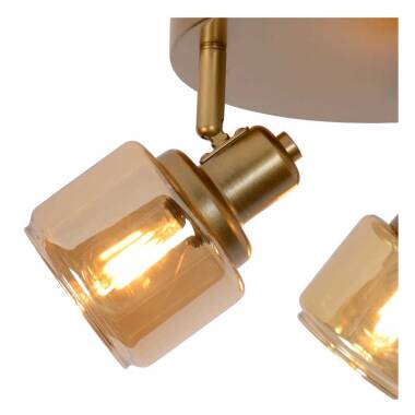 Image of Lucide Bjorn 3 Light Ceiling Spotlight Plate