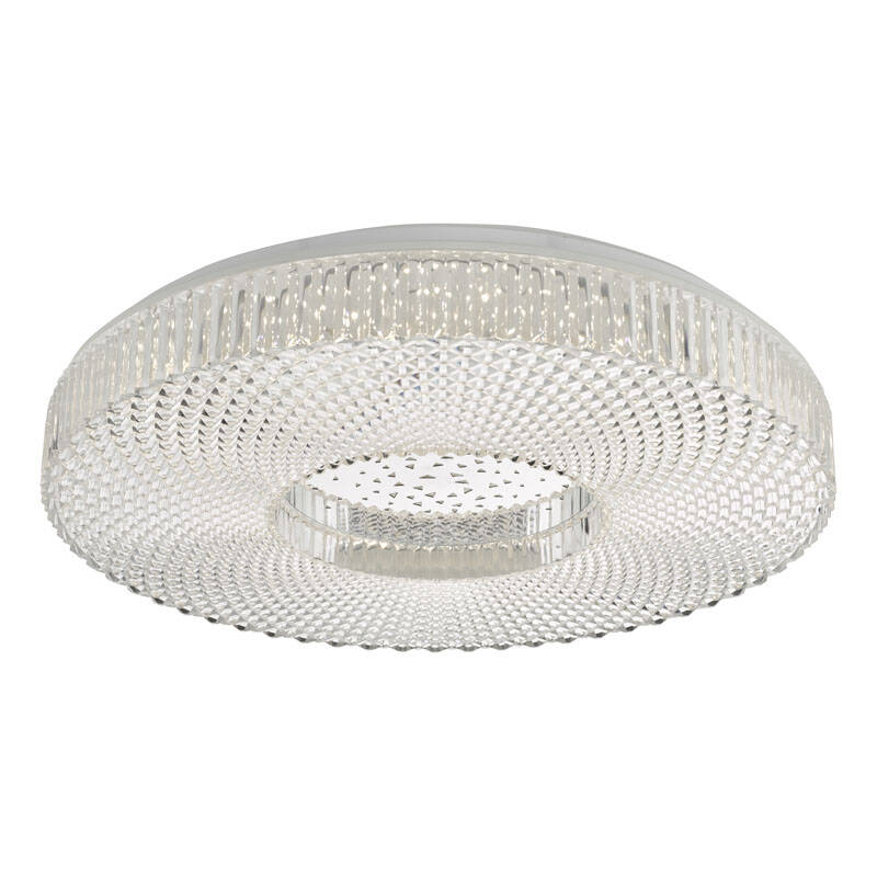 Image of Dar Cimona LED Flush Ceiling Light