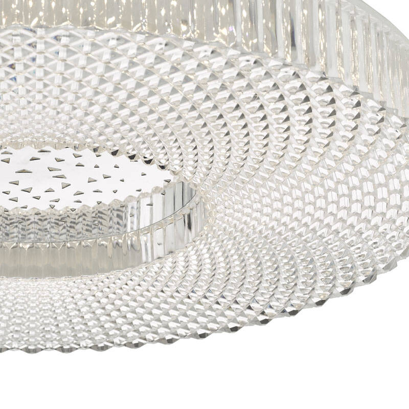 Image of Dar Cimona LED Flush Ceiling Light