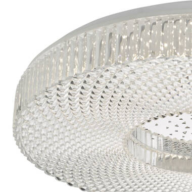 Image of Dar Cimona LED Flush Ceiling Light