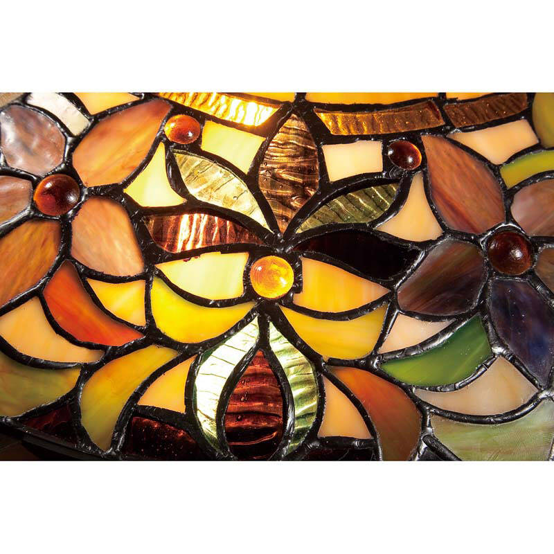 Image of Quoizel Tiffany Kami Flush Ceiling Light