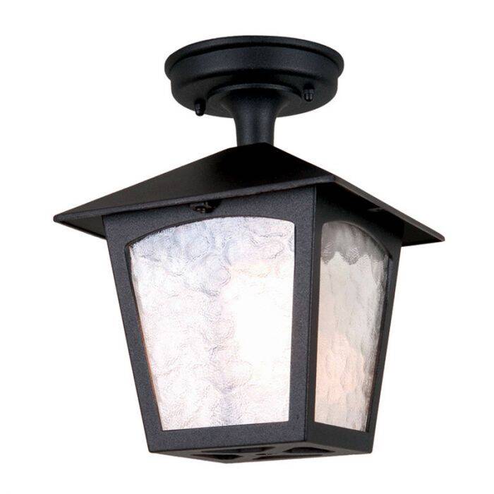 Image of Elstead York Semi-Flush Porch Lantern