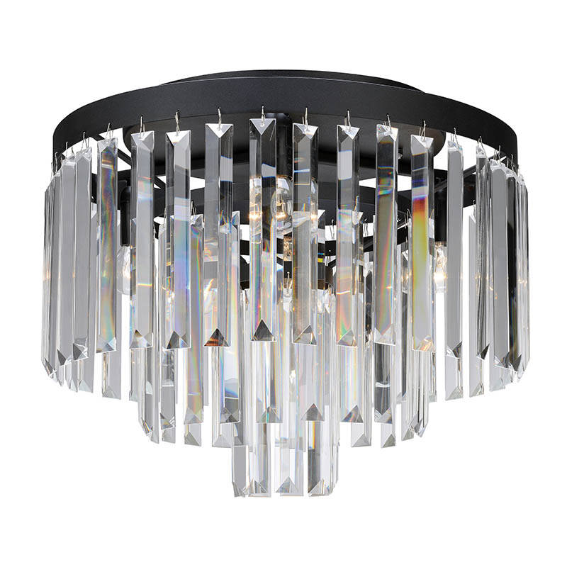 Image of Ventimiglia 420 Glass Flush Ceiling Light