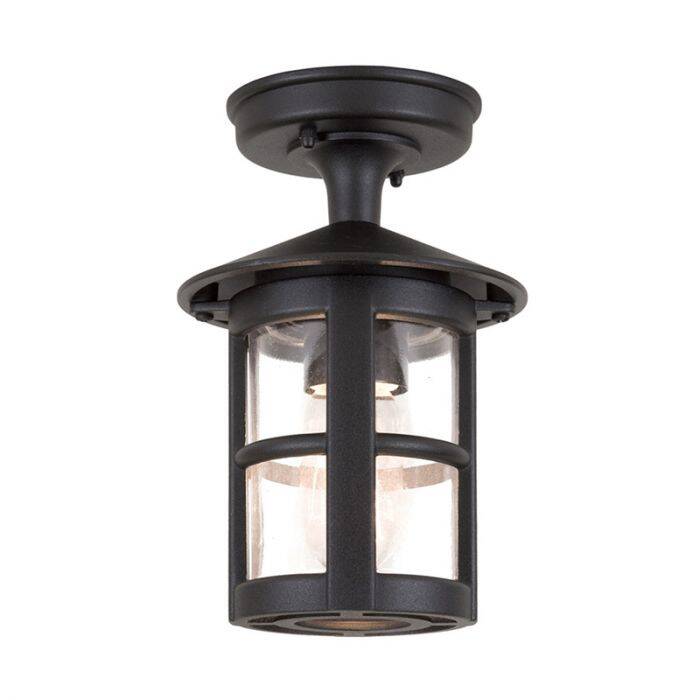 Image of Elstead Hereford Semi-Flush Porch Ceiling Light