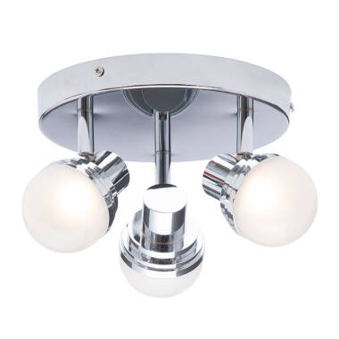 Forum Milan 3 Light LED Spotlight Plate