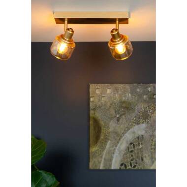 Image of Lucide Bjorn 2 Light Ceiling Spotlight Bar